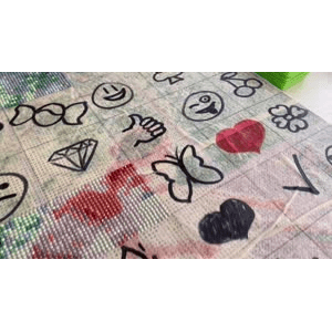 贴钻作画64