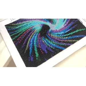 贴钻作画85