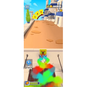 海绵宝宝跑酷120