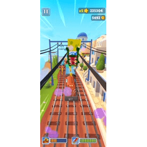海绵宝宝跑酷130