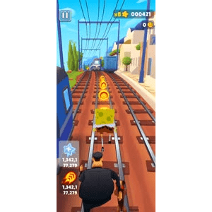 海绵宝宝跑酷190