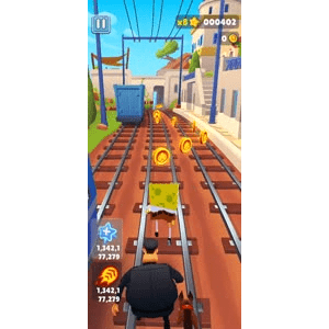 海绵宝宝跑酷218