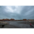 北京故宫暴雨后延时