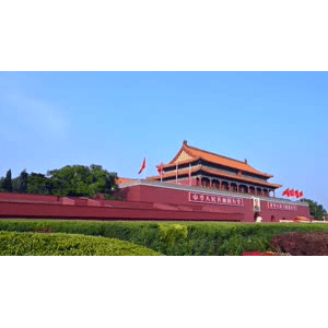 天安门白天与夜晚延时