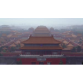 暴雨北京故宫古建筑