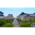 西安北大街十字交通延时
