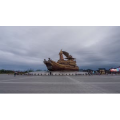 西安昆明池七夕公园日转夜大范围延时