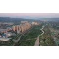西安灞河两岸风光