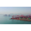 海边的港口码头航拍