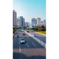 竖版城市车流延时