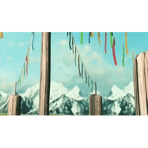 AM06340 动画版西藏风景（无音乐）