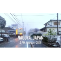 【4K】日本邻里雪夜漫步（名古屋市 长久手市）_超清 4K