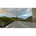 【紅葉狩り】秋の定山渓大橋での日暮れ時_超清 4K