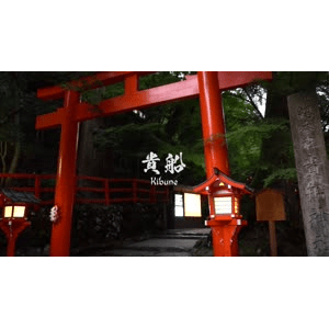 京都 贵船(Kibune) 传统与自然 水与河道的神社_超清 4K