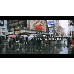 阴天的大阪 道顿堀拍摄测试_超清 4K