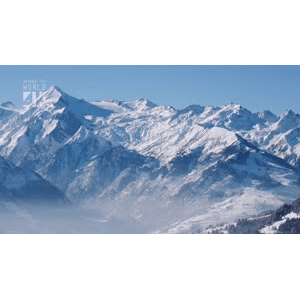 【4K】阿尔卑斯山脉（雪景）_超清 4K