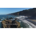 4K无人机飞越俄勒冈州自然森林，山脉，太平洋海岸_超清 4K