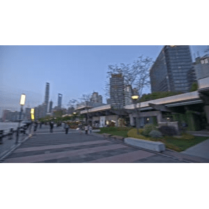 【4K】【步行POV】【云散步】上海黄浦江浦东沿岸傍晚散步（海航大厦至东昌路渡口部分）_超清 4K