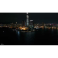 香港（4K UHD）無人機畫面-與平靜的音樂的風景休閒片。_超清 4K
