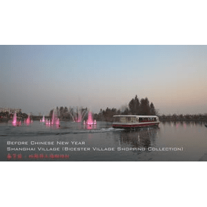 漫步于上海春节前的购物街道_超清 4K