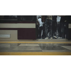 火车车站车厢48