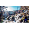 自然风景_小溪水流加速