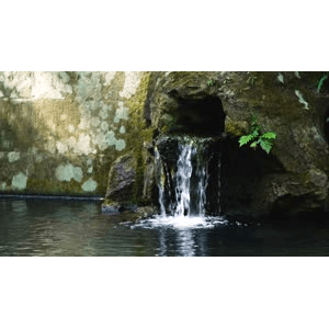 自然风景_河流出水口